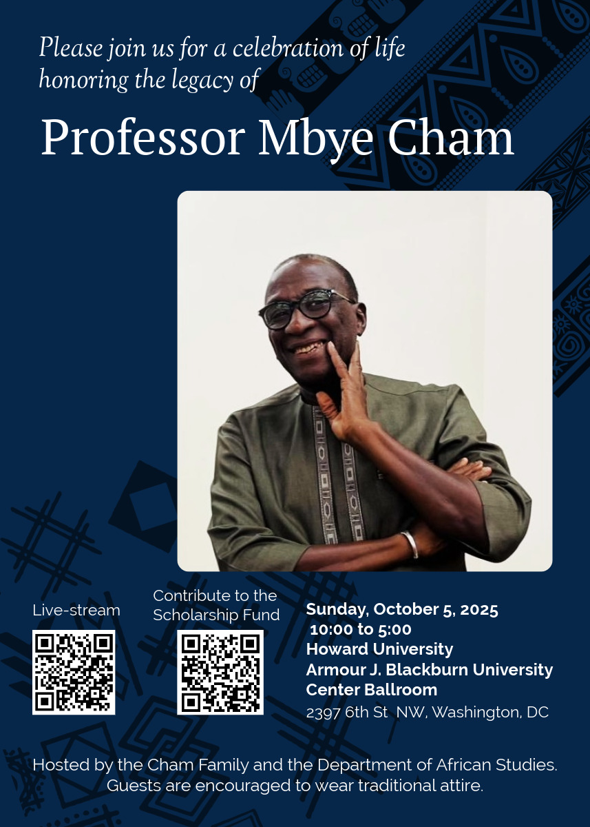 Cham Memorial Flyer