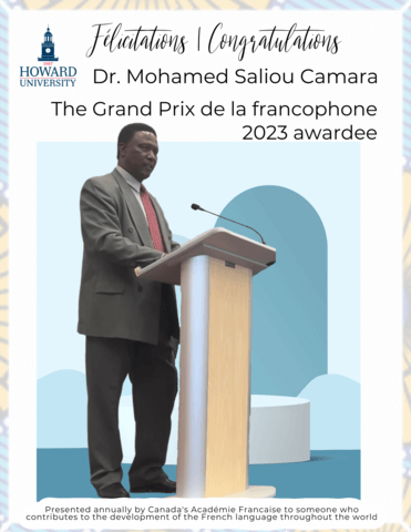 Mohamed Camara Award